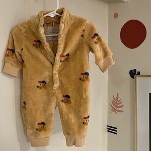 Tinycottons dog sherpa one piece